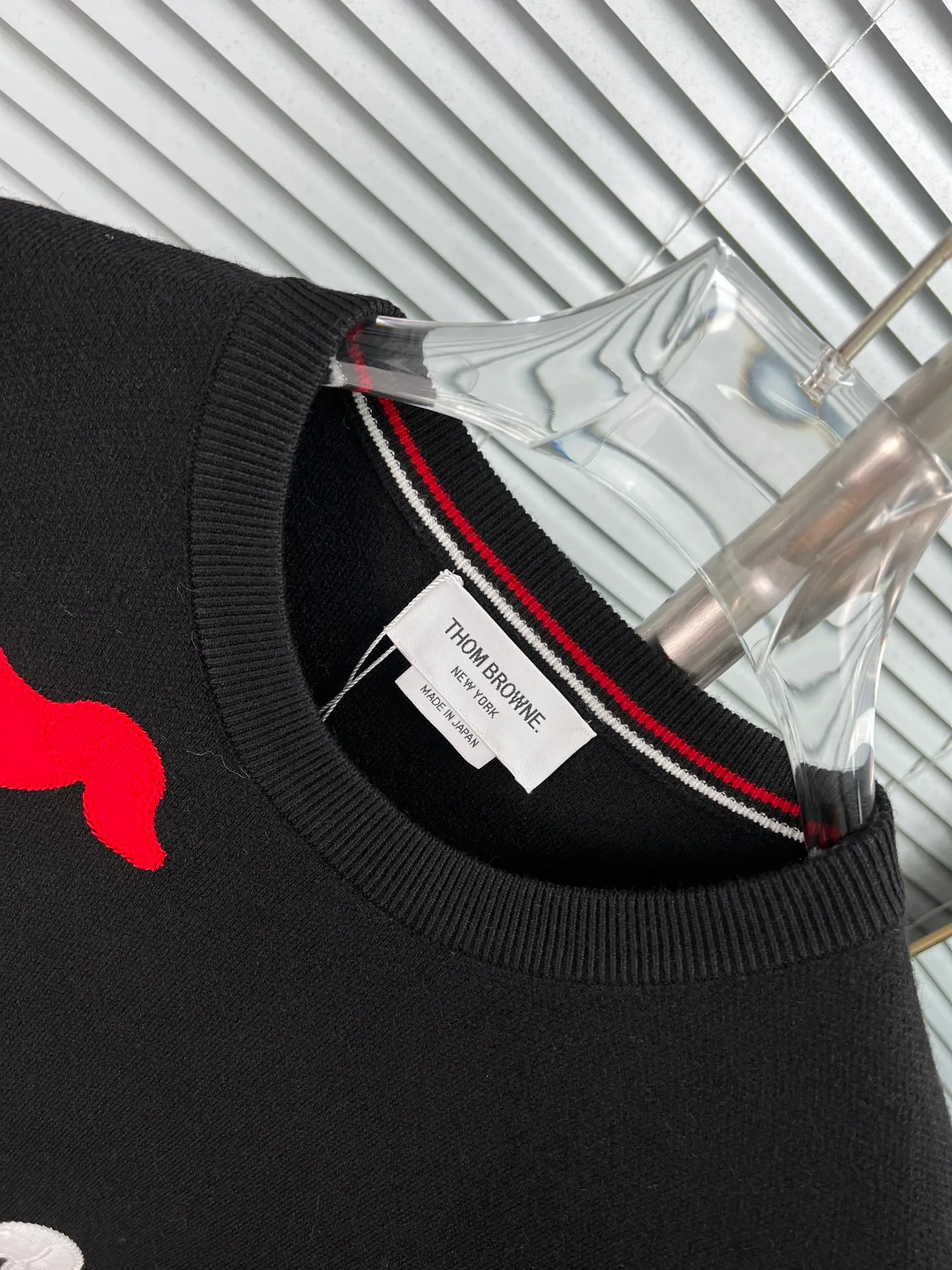 Thom Browne ➡️ ， Retro Same Style Versatile : White Size：M L XL XXL